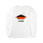 ENFAB DESIGN WORKSの土鍋 Long Sleeve T-Shirt