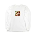 Yama_49のくつろぎリス Long Sleeve T-Shirt