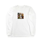 鈴木敏夫のはなを見るわんちゃんー Long Sleeve T-Shirt