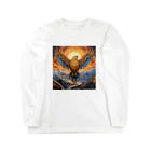 タカヤマ・サイトの神々しい鷹・シンボルマーク2 Long Sleeve T-Shirt