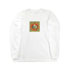 pompomダンスのバラの花で眠るオヤユビヒメ Long Sleeve T-Shirt