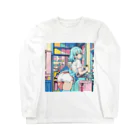 yozoraniyumeoの魔法美容院少女 ロングスリーブTシャツ