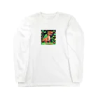 OTIRUBUTUBUTUのオロチ恐竜 Long Sleeve T-Shirt