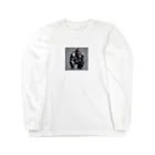 himajinseijin01のピクセルアート THE・ゴリラ Long Sleeve T-Shirt