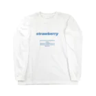 bbppnのstrawberry ロングスリーブTシャツ