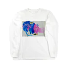 抽象画家ShizukiKagawaのわずかのロマンティック Long Sleeve T-Shirt