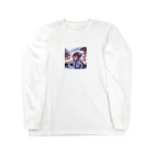 SWQAの温泉楽しむ女子 Long Sleeve T-Shirt