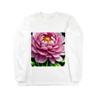 yukki1975のピクセルアートの5月_芍薬 Long Sleeve T-Shirt