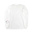 Shiro_kuroの雨で踊る傘 Long Sleeve T-Shirt