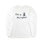 ブヒーズのLet’s go*frenchbulldog Long Sleeve T-Shirt