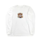 かずきの忙しそうな猫2 Long Sleeve T-Shirt