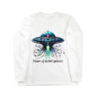 チェリモヤの宇宙冒険UFO 02 ロングスリーブTシャツ