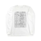 kg_shopのいまさら聞けないビジネス用語 15選(文字ブラック) Long Sleeve T-Shirt