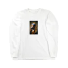 HARAPECOSAURUSのミステリアスだね耳垂れ犬 Long Sleeve T-Shirt