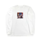 tomoi7632の夕暮れのカップル Long Sleeve T-Shirt