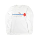 ENFAB DESIGN WORKSのレッドローズ Long Sleeve T-Shirt