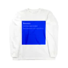 DULTONのブルーバックエラー Long Sleeve T-Shirt