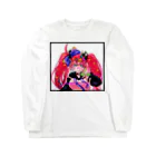 千咲-CHISA-の「あに★うた」Tシャツ(白) Long Sleeve T-Shirt