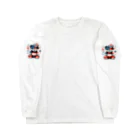 HappyFaceMarketのアメリカ独立記念日テディベア Happy 4th of July Long Sleeve T-Shirt