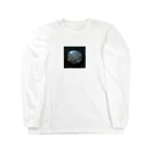 デザインファッションハウスのサイバーグリッドテクノロジー Long Sleeve T-Shirt