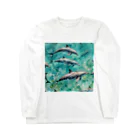 ma_kagawaのハワイのイルカ Long Sleeve T-Shirt