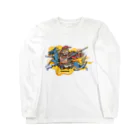 freehandの蜀の将軍・張飛 Long Sleeve T-Shirt