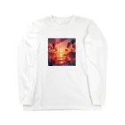 mh03の綺麗な夕焼け Long Sleeve T-Shirt