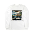 チェリモヤの運転席からの絶景 Long Sleeve T-Shirt