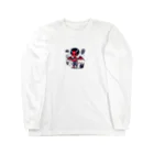 kiziiiのおしゃれなワンポイント悪魔の子供 Long Sleeve T-Shirt