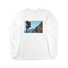 𝔗𝔞𝔦𝔰𝔢𝔦 𝔜𝔞𝔪𝔞𝔡𝔞のSeaside Town. Long Sleeve T-Shirt