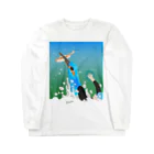 deepsterのカワセミ Long Sleeve T-Shirt