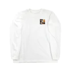 cazlandの未来を見つめる哀愁CAT Long Sleeve T-Shirt