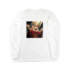 frogsystemの歓喜する猫 Long Sleeve T-Shirt