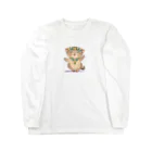 ハワイライフのアロハねこ Long Sleeve T-Shirt