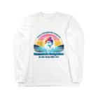 H.webPのAmaxsa天草の海-Dolphins Long Sleeve T-Shirt