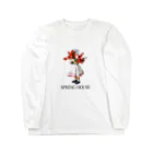 SPRING HOUSEのブーケと女の子 Long Sleeve T-Shirt