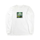 miechan-rn1974のメルヘンチックなかわいいウサギです。フリーサイズです。 Long Sleeve T-Shirt