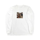 kokin0のボールと犬 Long Sleeve T-Shirt