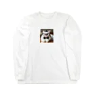 ai-AIの猫教授 Long Sleeve T-Shirt