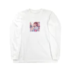 yukatagirlsの「あの人、まだかなあ？」 Long Sleeve T-Shirt