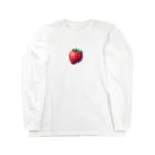 strawberry168のイチゴ柄 ロングスリーブTシャツ
