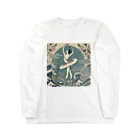 endo-6754の浮世絵×バレエ Long Sleeve T-Shirt