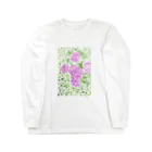 totoartの紫陽花 Long Sleeve T-Shirt