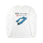 ぺんぎん24の見つかりません(カラー) Long Sleeve T-Shirt