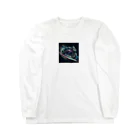 鷹鷹のスピードライン Long Sleeve T-Shirt