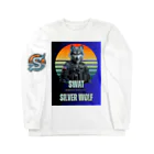 SaBATaNのSWAT シルバーウルフ1 Long Sleeve T-Shirt