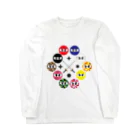 Tossy's colorの【忍び】忍び勢ぞろい Long Sleeve T-Shirt