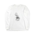 A-Kdesignのcoffee day① Long Sleeve T-Shirt