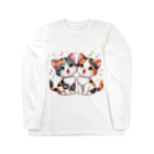 チェリモヤのねこコーラス 08 Long Sleeve T-Shirt