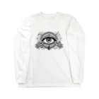 yuu_1204のSacred Geometry Eye Long Sleeve T-Shirt